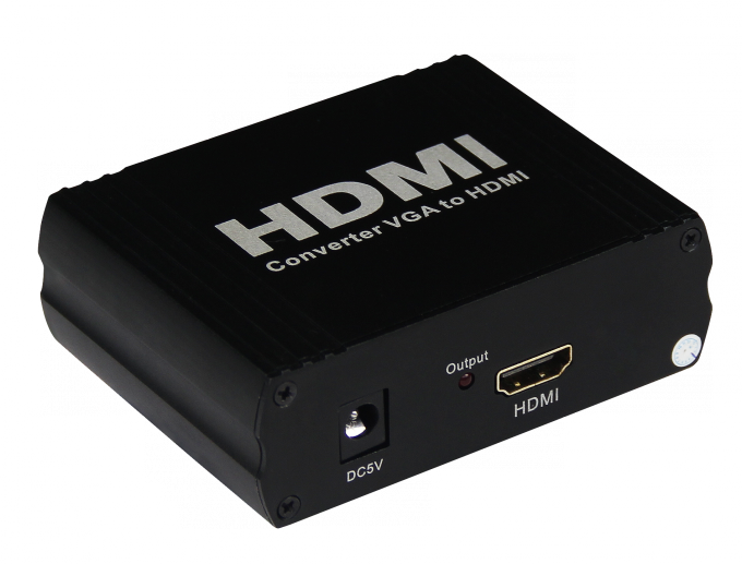 VGA+R/L ραδιόφωνο στην υποστήριξη HDMI μέχρι 1080 τον τηλεοπτικό ακουστικό θραύστη μετατροπέων HDMI
