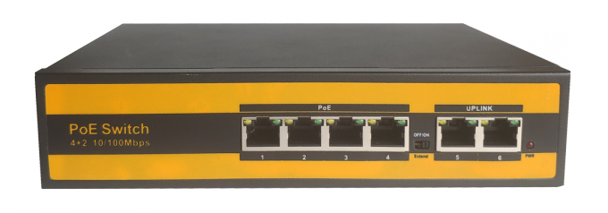 γρήγορη δύναμη πάνω στο διακόπτη ethernet με το λιμένα 4 για IEEE 802.3af/at καμερών IP