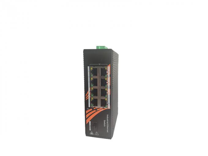 1 η βιομηχανικοί DIN σημείου εισόδου Ethernet Gigabit λιμένων SFP ράγα/ο τοίχος διακοπτών τοποθετεί την εγκατάσταση