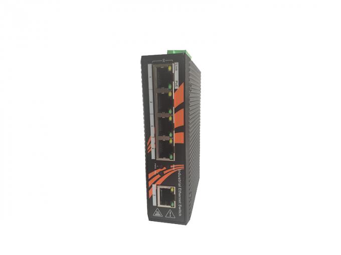 Βιομηχανικός διοικούμενος Ethernet διακόπτης 5 λιμένας 10/100/1000 σημείου εισόδου βάση - μέταλλο Shell TX