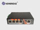 Δύναμη ραγών DIN πάνω στη βάση διακοπτών 5*10/100 Ethernet - δείκτες των οδηγήσεων Τ για τον έλεγχο